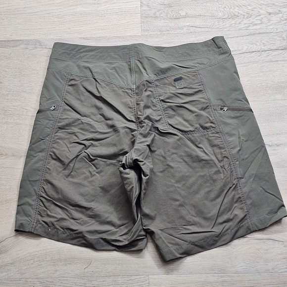 Kuhl Shorts Men's Size 38X10 Outdoor Hiking Born In The Mountains Brown - Picture 5 of 10